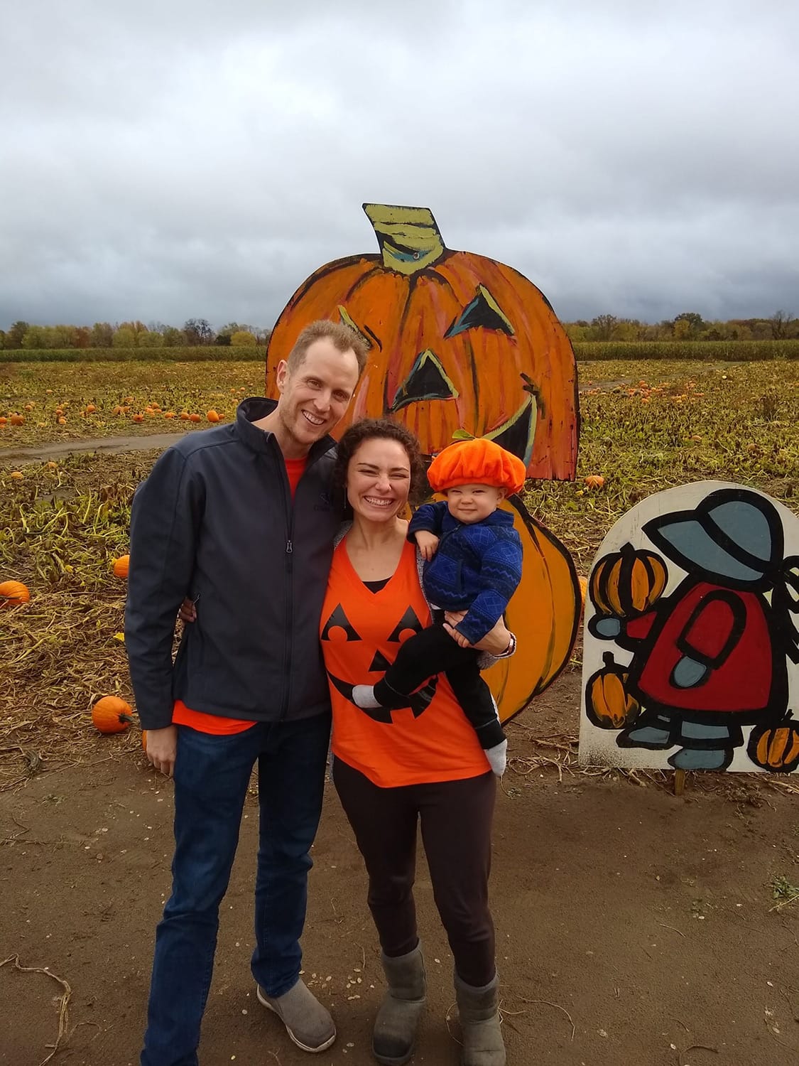 Dan Carpenter with his family