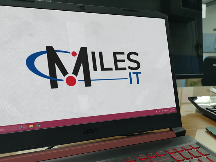 Miles IT specialist supporting a client office
