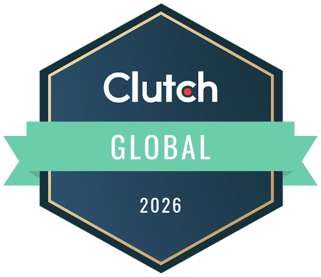 Clutch Global 2026 badge