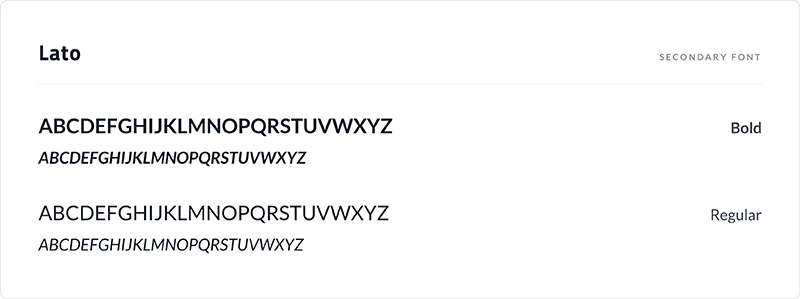 Miles IT Font Sample - Lato