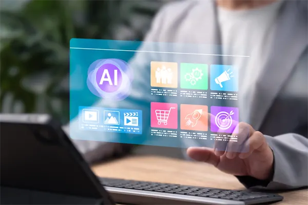 marketer managing branding and content distribution for online campaigns to help with ai search optimization