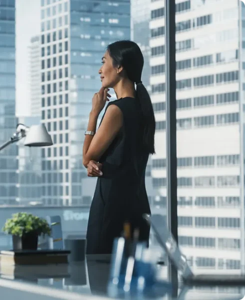 Confident Female CEO