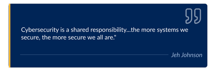 Quote from Jeh Johnson
