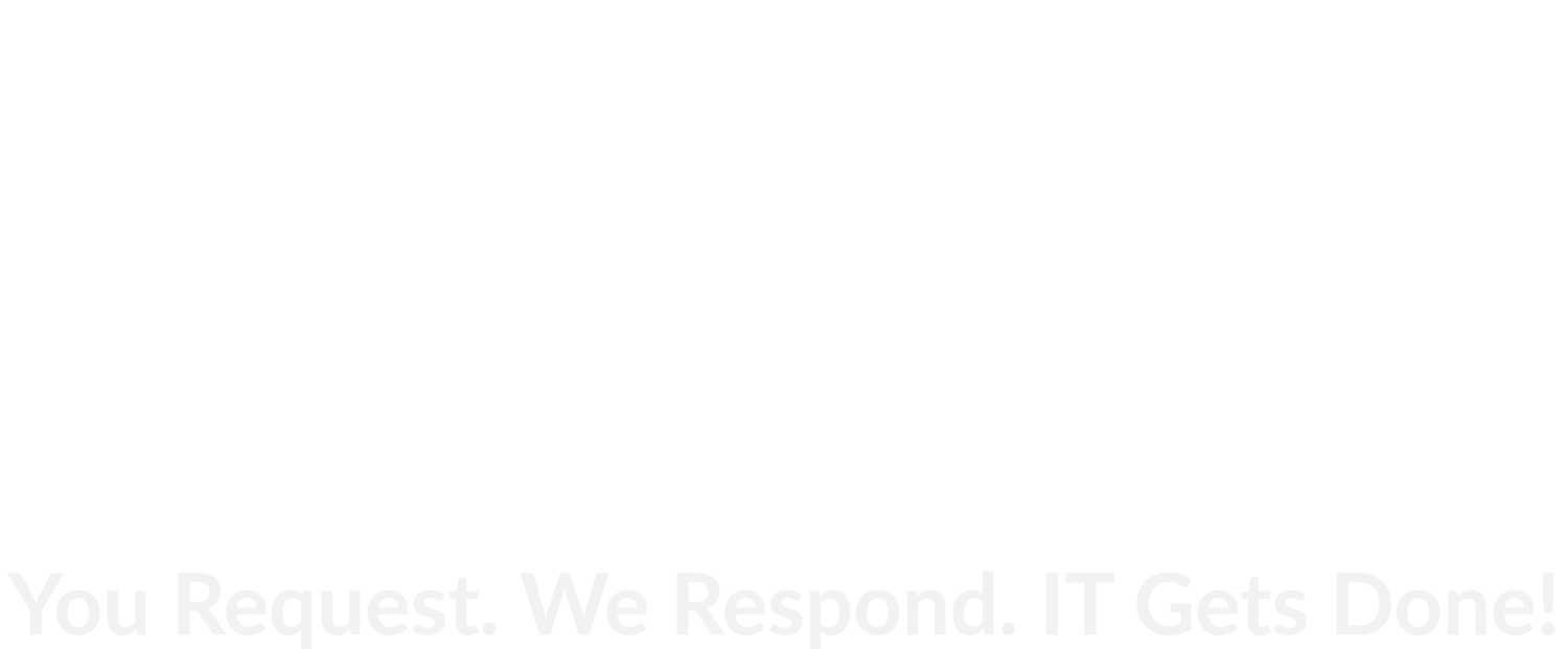 Miles IT White Logo and Slogan