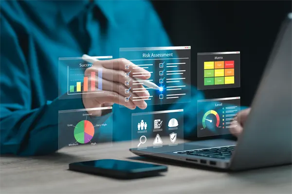 Risk assessment checklist concept